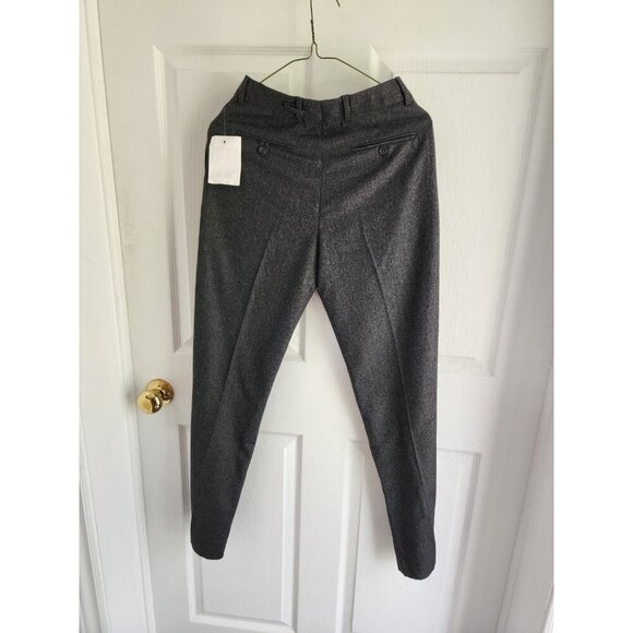 NEW Polo Ralph Lauren Made in Italy Boys Size 10 Gray Wool Suit Pants Unhemmed - Picture 2 of 6